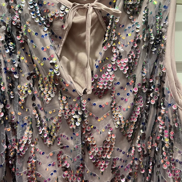 Torrid Multicolor Sequin Mini Dress - Picture 6 of 7